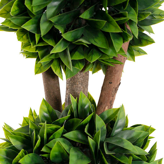 Topiary Tree 3 Ball Osmanthus UV Resistant Green (90cmH)