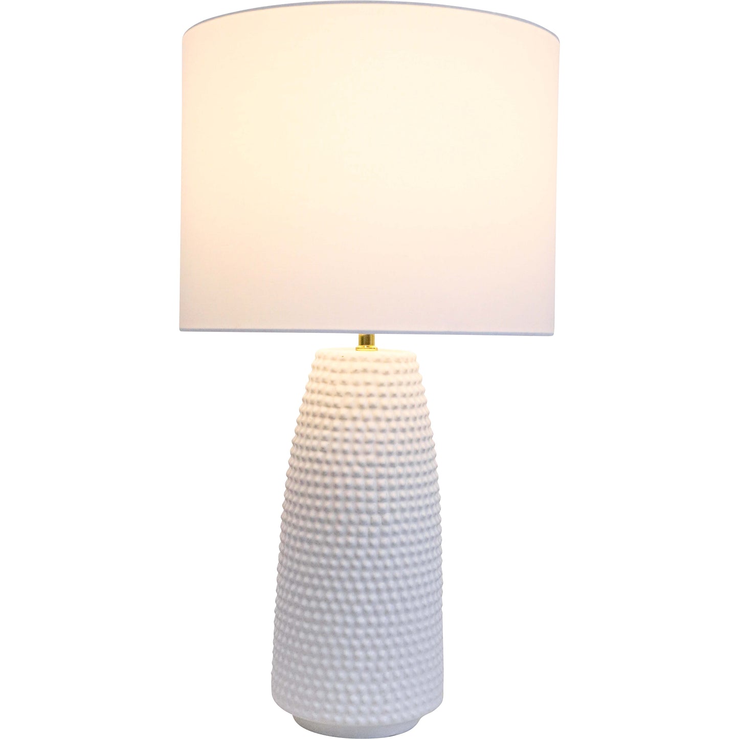 Textured Dot Ceramic Table Lamp