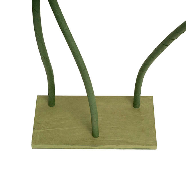 Giant Romantic Paper Flower Roses w Base Set 3 Red (160cmH)