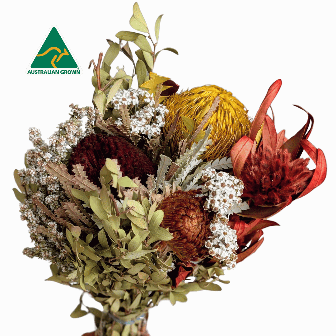 Australian Dried Ready 2 Go Mixed Bunch, 45cm, Autumn