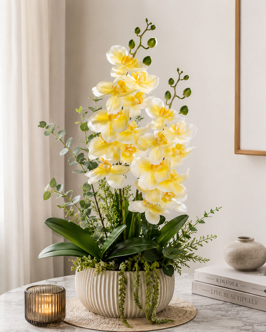 Golden Orchid Elegance